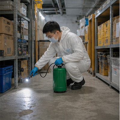 玉林市兴业县建筑工地白蚁防治案例